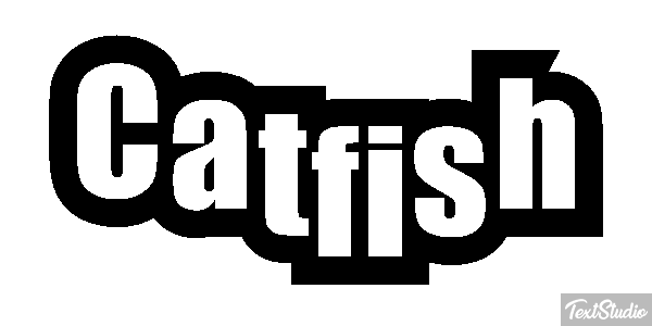 Catfish Text effect