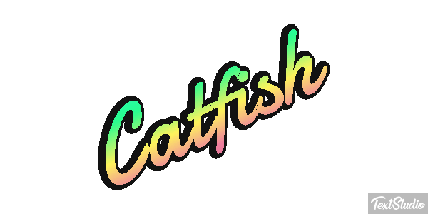 Catfish Text effect