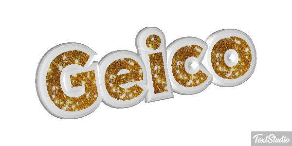 Geico Text effect