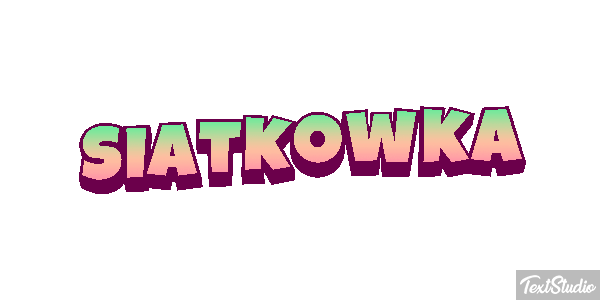 Siatkówka Efekt tekstowy