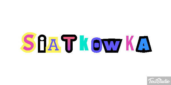 Siatkówka Efekt tekstowy