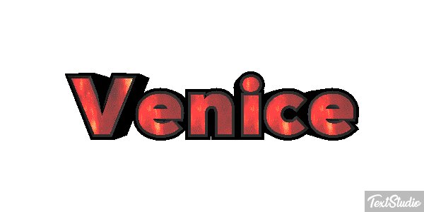 Venice Efeito do texto