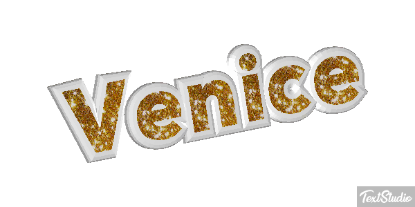 Venice Efeito do texto