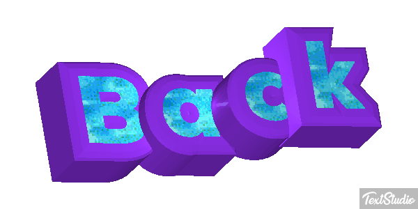 Back Efeito do texto