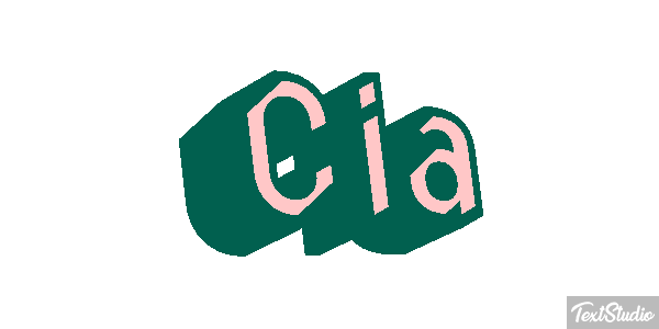Cia Text effect