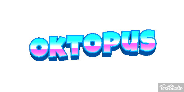 Oktopus Texteffekt