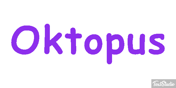 Oktopus Texteffekt