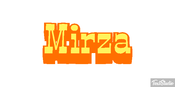 Mirza Effetto testo