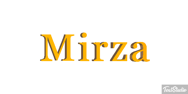 Mirza Effetto testo