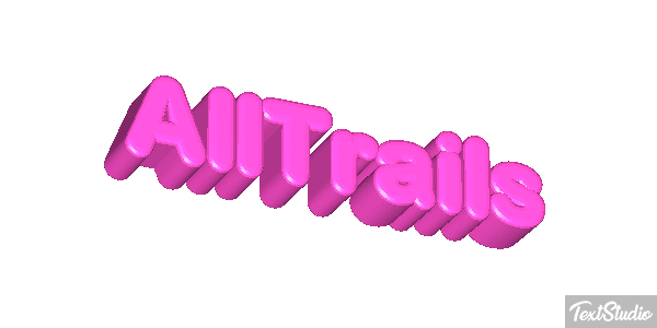 AllTrails Effet de texte
