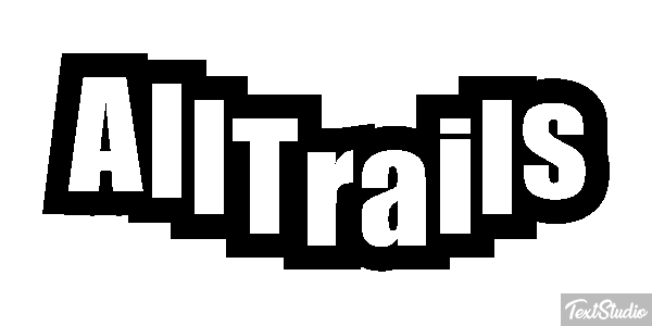 AllTrails Effet de texte