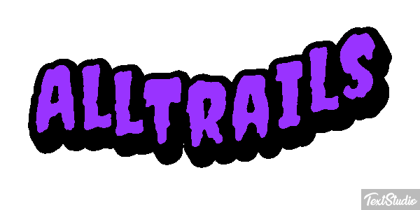 AllTrails Effet de texte