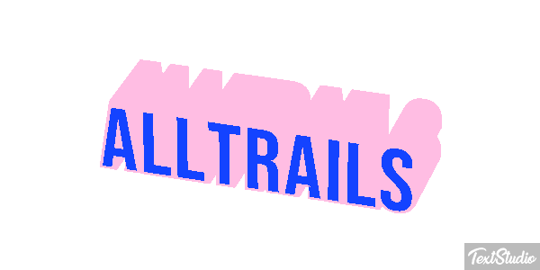 AllTrails Effet de texte