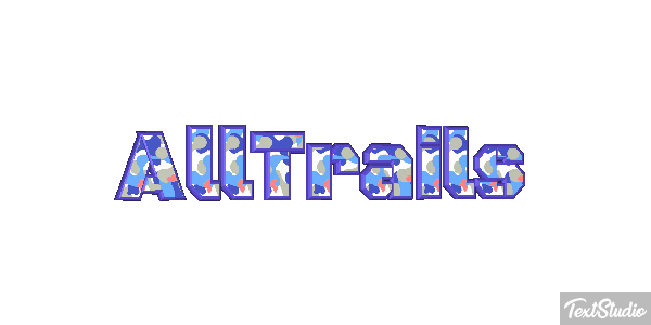AllTrails Effet de texte
