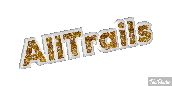 AllTrails Effet de texte