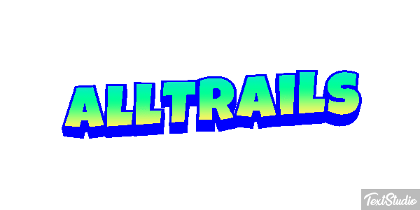 AllTrails Effet de texte
