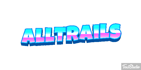 AllTrails Effet de texte