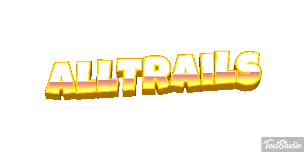 AllTrails Effet de texte