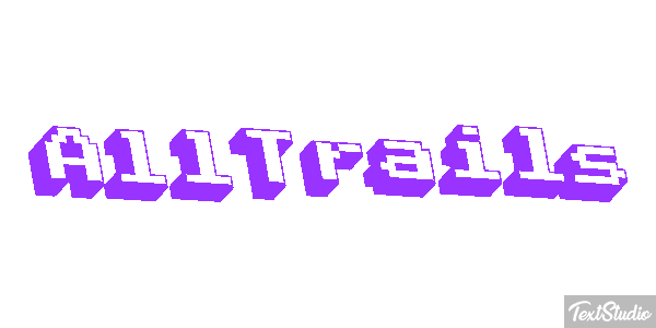 AllTrails Effet de texte