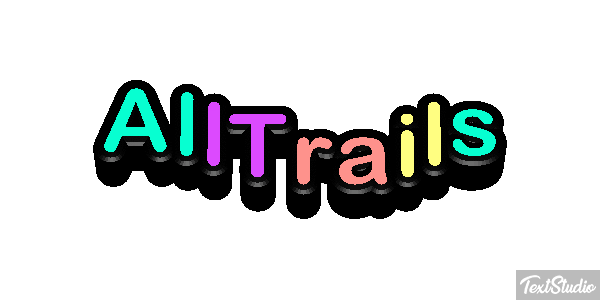 AllTrails Effet de texte