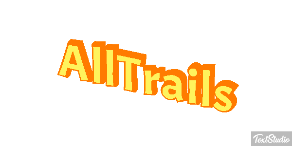 AllTrails Effet de texte