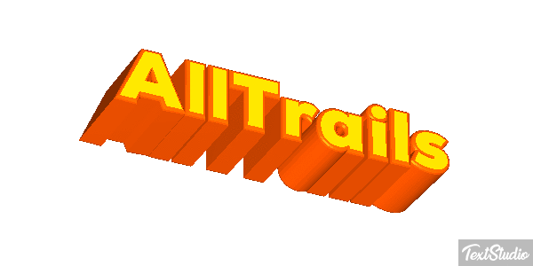 AllTrails Effet de texte