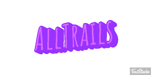 AllTrails Effet de texte