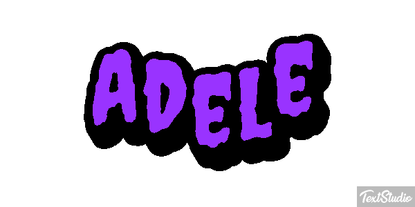 Adele Text effect