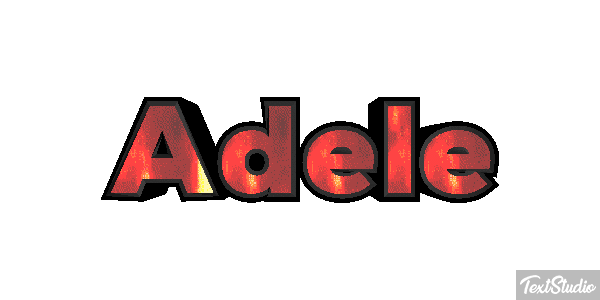Adele Text effect