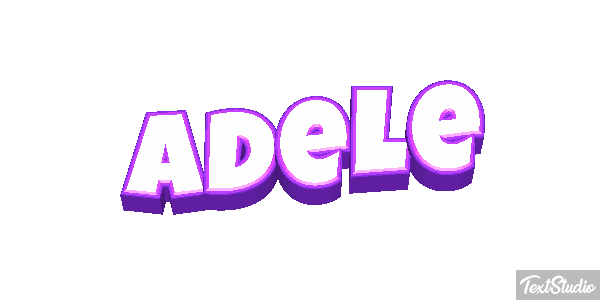 Adele Text effect