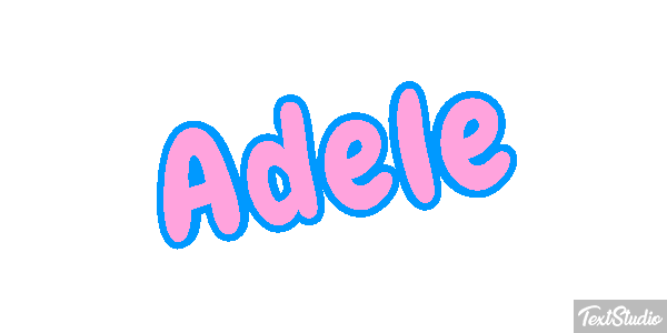 Adele Text effect