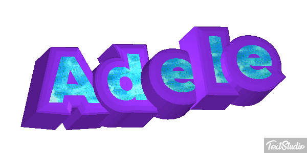 Adele Text effect