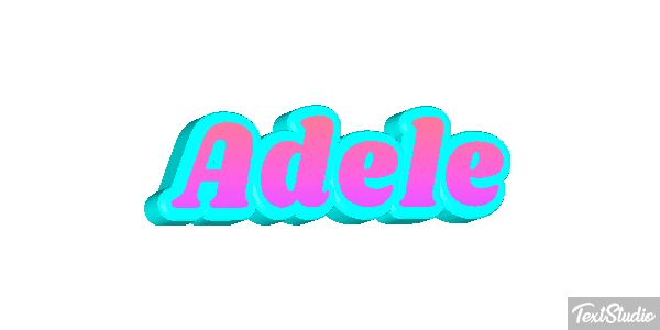 Adele Text effect