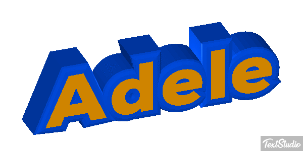 Adele Text effect