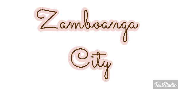 Zamboanga City Effetto testo