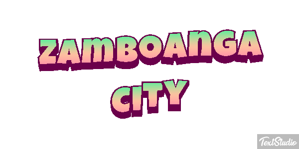 Zamboanga City Effetto testo