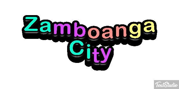 Zamboanga City Effetto testo