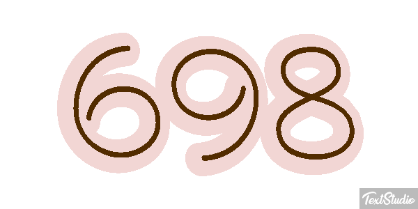 698 Efekt tekstowy