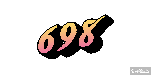 698 Efekt tekstowy
