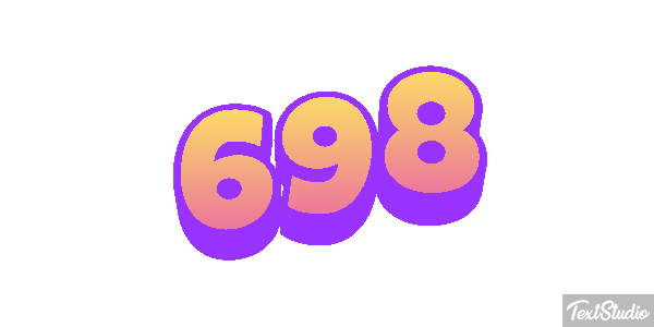 698 Efekt tekstowy