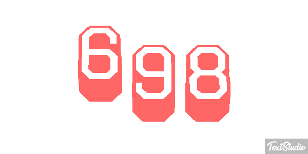 698 Efekt tekstowy