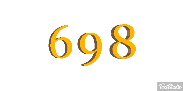 698 Efekt tekstowy