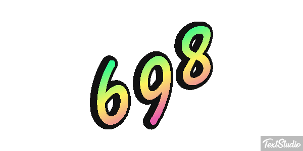 698 Efekt tekstowy