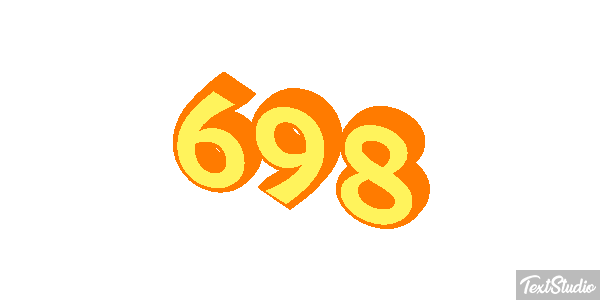 698 Efekt tekstowy