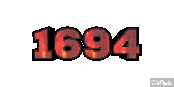1694 Text effect