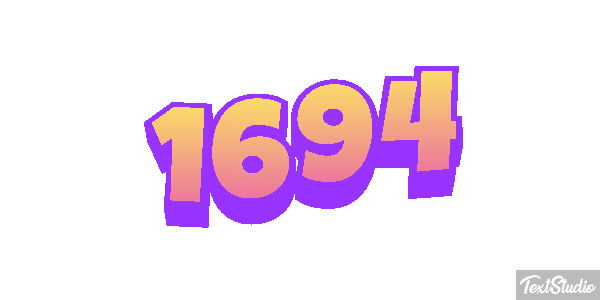 1694 Text effect
