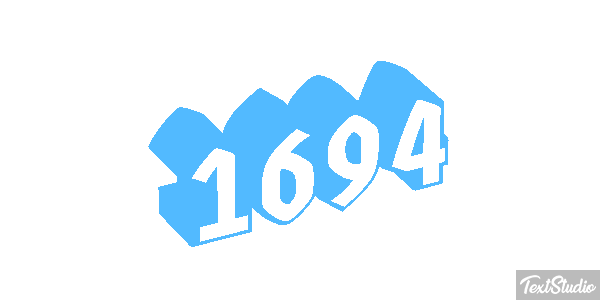 1694 Text effect