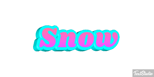 Snow Text effect