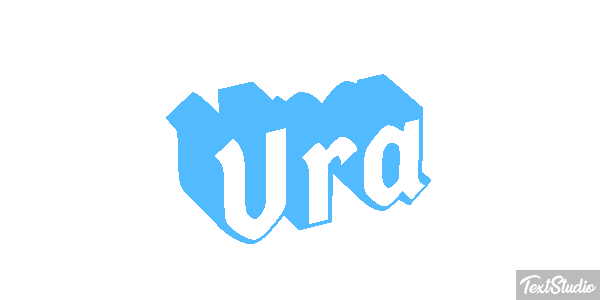 Ura Efeito do texto