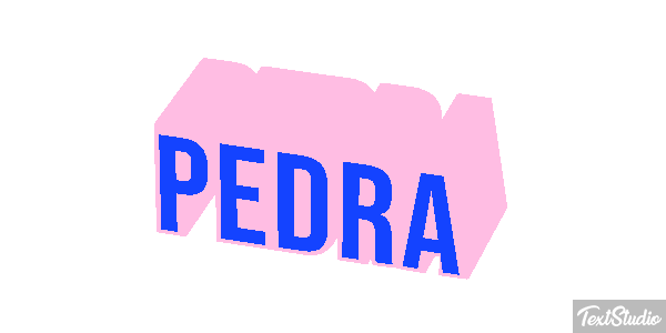 Pedra Efeito do texto